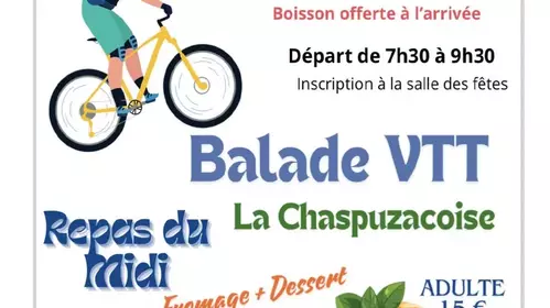 BALADE VTT et REPAS