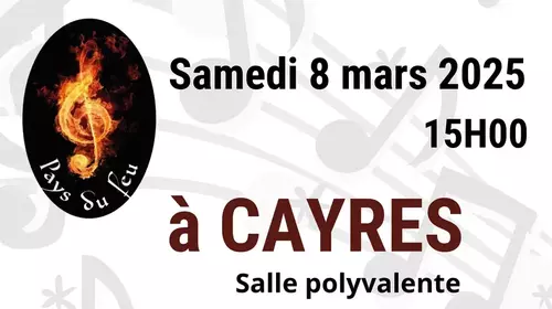 CONCERT CHORALE CHOEURS DU PAYS DU FEU